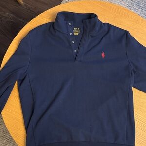 Polo by Ralph Lauren Men's Dark Blue Pullover Large